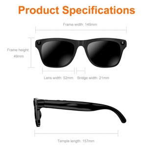 Gafas Inteligentes XK One Pro con IA ChatGPT, 800W Píxeles, 512MB Memoria, WiFi, Foto, Video, Llamadas BT, para Hombre y Mujer - Product Image 5