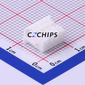 P2020-2x4P Housing (Wire-to-Board / Wire-to-Wire) P=2mm Connector ( Jack Structure: 2x4P )( Pitch: 2mm )( Row Spacing: 2mm ) - Product Image 1