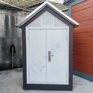 <span class=keywords><strong>Cabane</strong></span> préfabriquée portable de 7 pieds pour l'extérieur avec panneaux en acier et panneaux sandwich, abri pour <span class=keywords><strong>outils</strong></span> de <span class=keywords><strong>jardin</strong></span>, petite maison pour animaux de compagnie, <span class=keywords><strong>cabane</strong></span> pour parc, maison - Product Image 1