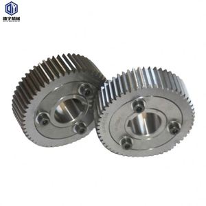 Engranajes rectos y piñón OEM, engranaje de molienda mecanizado CNC, caja de cambios de alta precisión - Product Image 1