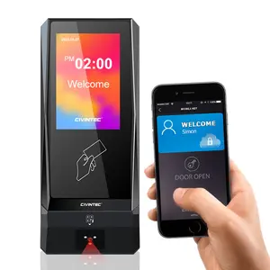 3.5" touch screen Linux RFID reader for Queue Ticket Vending Machine with QR Scanner Barcode payment