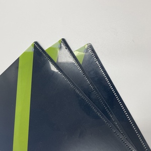 Màu Đen Nhựa Thư Mục Tùy Chỉnh Thiết Kế <span class=keywords><strong>L</strong></span> Hình Dạng Tập Tin Thư Mục Pp Túi Thư Mục Cho Văn Phòng - Product Image 5