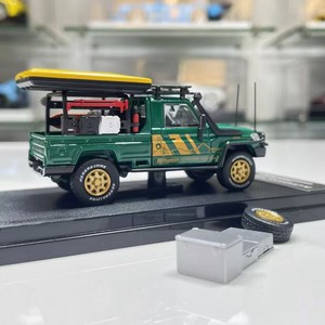 <span class=keywords><strong>Autobots</strong></span> Land Cruiser J70 LC79 Pickup, Modelo de Coche de Metal Fundido a Presión a Escala 1:64, Realista, Personalizado, Decoración del Hogar, Regalo - Product Image 3