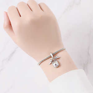 Original White Copper <b>Bead</b> <b>Bracelet</b> - DIY Bluetooth Earphone Decoration, Personalized Women's Jewelry - Product Image 6