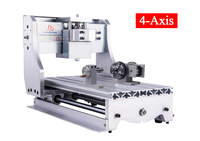 Kit de cadre de machine CNC 3040, support de broche de 65 mm, avec pinces de table gratuites pour moteur CNC DIY en option
