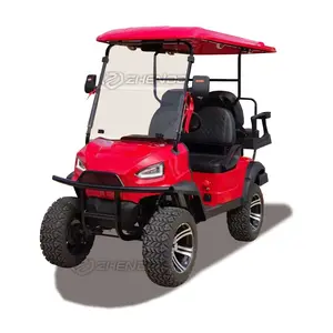 4 Wheel Offroad Golf Cart 4 Seat Mini-Electric-Golf-Carts New Design Energy Saving High Performance Golf Cart