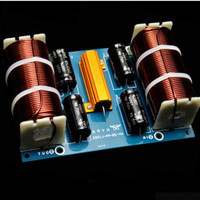 YJ 120W Boîtier audio passif avec séparateur de basses, caisson de basses pour voiture, Superbass, haut-parleur médium, tweeter, crossover