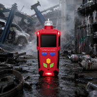 Détecteur de gaz VOC portable, moniteur de concentration TVOC haute précision, aspiration par pompe, alarme sonore, visuelle et vibratoire