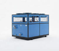 Système de réfrigération Honeywell R32/R290/R407C/R410A, refroidisseur d'eau industriel automatique 50HP 150KW, compresseur, pompe, refroidissement par air
