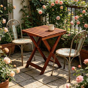 <span class=keywords><strong>Table</strong></span> d'appoint <span class=keywords><strong>pliante</strong></span> tendance en bois de sapin de qualité supérieure, bureau de loisirs léger et portable pour la plage, les vacances en bord de mer et les fêtes en extérieur - Product Image 4