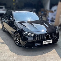 Pour Benz classe E W213 2016-2020 mise à niveau AMG E63 Widebody Style pare-chocs Surround GT calandre arrière diffuseur garde-boue capot