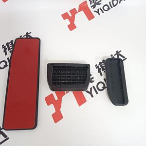 Spor hızlandırıcı gaz fren ayak istirahat pedallar için Range Rover için iç kitleri kapak paslanmaz çelik 2/3 adet - Product Image 4