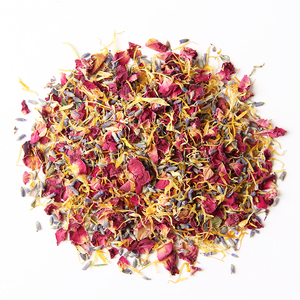 Etiqueta privada Paquete personalizado Confeti <span class=keywords><strong>DE</strong></span> BODA biodegradable Pétalos <span class=keywords><strong>de</strong></span> flores secas Lavanda Jazmín Rosa Pétalo <span class=keywords><strong>de</strong></span> caléndula - Product Image 1