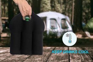 BSBH Barato Personalizado Portador de Vino Bolsa de Mano 6 Pack Cerveza Dos Botellas de Neopreno Aislado Lata Botella para Viajes Mantener Bebidas Frías Titular - Product Image 6