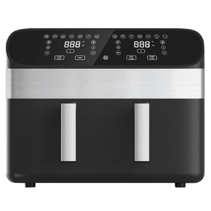 Mejor Freidora de Aire Industrial de Doble Cesta de 8L, 9L, 10L 2024, Desmontable, Sin Aceite, Digital Inteligente, Doble Zona, Horno de Aire Caliente, Lo Mejor de 2024 - Product Image 6