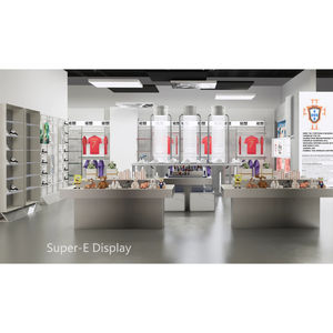 Espositore per abbigliamento sportivo moderno di alta qualità con Design 3D gratuito per il negozio di attrezzature sportive per il Fitness - Product Image 1