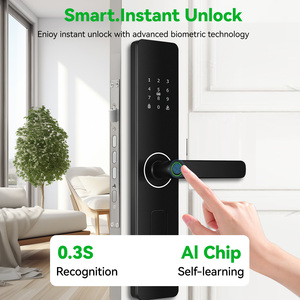 Serrure Intelligente avec Caméra, Empreinte Digitale, Étanche, Vidéo, Numérique pour Appartement, Hôtel, Maison, Accès Sans Clé Z2 Z2 - Product Image 2