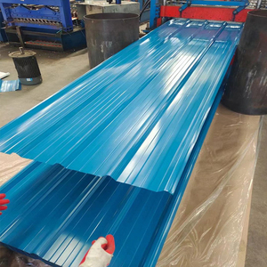 Feuilles <span class=keywords><strong>de</strong></span> <span class=keywords><strong>toiture</strong></span> pré-peintes Alu-Zinc 0.63mm bleu/gris/jaune/<span class=keywords><strong>rouge</strong></span>/vert PPGI feuilles <span class=keywords><strong>de</strong></span> <span class=keywords><strong>toiture</strong></span> <span class=keywords><strong>de</strong></span> couleur Aluzinc - Product Image 4