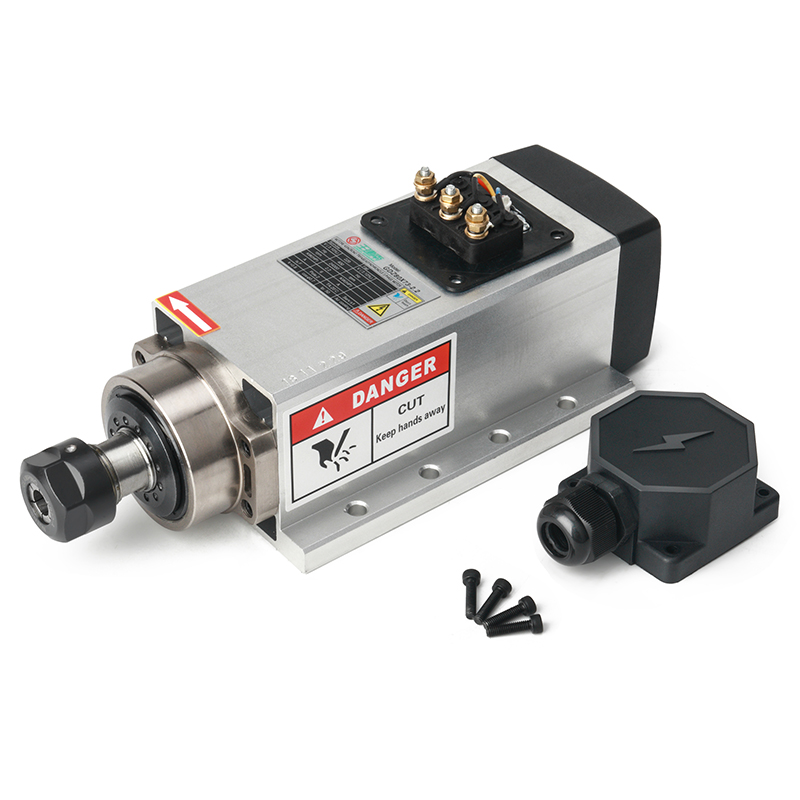 D80LとF80L、合計2セット 2.2KW ER20 Spindle Motor - 24000RPM Air Cooled CNC Motor