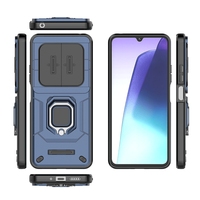 Étui de protection antichoc en TPU et PC avec support anneau pour appareil photo, compatible Xiaomi Redmi 14C 13C A3 Note 13 Pro Plus