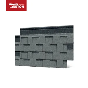 Apartment Double layer roofing style color sand asphalt shingles