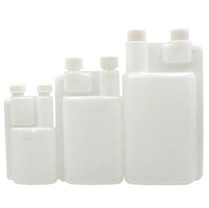 Hdpe Plastic Dubbele Halsmaat En Giet Bettix Flessen 500Ml <span class=keywords><strong>Oz</strong></span> En Ml Weegschaal - Product Image 1