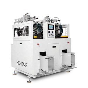 Nuova Macchina Automatica a Doppia Stazione per Scatole di Carta Monouso per Pranzo, Macchina per Produzione di Contenitori per Cibo da Asporto - Product Image 1