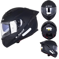 LS2FF806 Certifié ECE/DOT authentique Grand feu arrière de freinage, anti-brouillard, double rétroviseur, casque de moto intégral