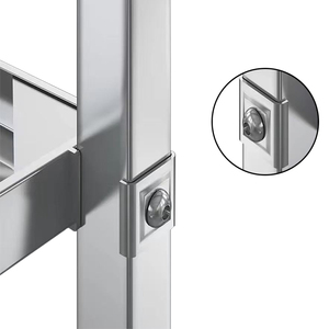 Restoran Layanan makanan troli ukuran sedang baja nirkarat troli Hotel troli dapur logam - Product Image 6