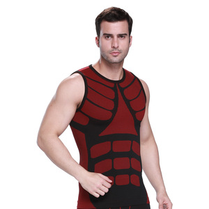 Camiseta sin mangas de alta calidad de compresión chándal ajustado ropa de gimnasio para <span class=keywords><strong>hombre</strong></span> - Product Image 5
