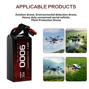 6S 18S 24S 9000Mah Lipoバッテリー12Sドローンバッテリー14S Lipoセミソリッドステートバッテリーを工場直販 - Product Image 4