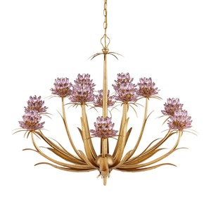 French Gold LED Branch Chandelier Personalized Villa Living Room Palace High-end Dining Room American Style Bedroom - Product Image 1
