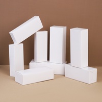 Boîtes d'emballage pliables pour lunettes de soleil et lunettes (découpe à la presse en carton noir/blanc) Stock universel en gros
