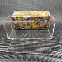 Étui magnétique en acrylique pour boîte de boosters Pokémon – Étui de protection premium en acrylique pour présentoir