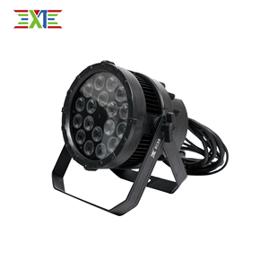 XJ NOUVEAU 18 pièces Lampe PAR étanche 180W LED RGBL 18*12W Perles de lampe de haute qualité Lampe à effets de scène pour spectacle en plein air Culture - Product Image 2