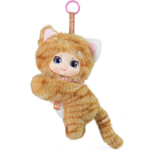 Lindo Oso de Peluche con Llavero de Mochila de Vinilo, Tela Súper Suave, Fragancia Festiva, Alivio del Estrés - Product Image 5