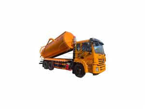 Dongfeng Jincheng 6x4 22m³ Vacuum Sewage Suction Truck LHD/RHD Optional Imported/Auxiliary Engine Water Circulation Vacuum Pump - Product Image 1