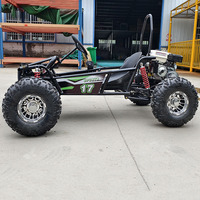 Mini Go-Kart de Alta Velocidad de 212cc con Pedales para Adultos, Todoterreno, Metálico, con Frenos de Disco, Motor de Gasolina de 4 Tiempos, para Uso en Exteriores