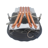 Refroidisseur d'air RGB 120mm Ordinateur Gaming CPU Rgb Ventilateurs PC Refroidissement par air 3Pin 4Pin CPU Cooler Fan