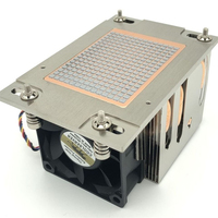 Refroidisseur CPU Coolserver P22 à bon prix, socket SP3, dissipateur thermique 5 caloducs, base en cuivre, refroidisseur CPU H12D-8D, refroidisseur pour carte mère SP3