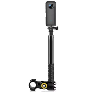 <span class=keywords><strong>Palo</strong></span> Selfie <span class=keywords><strong>Invisible</strong></span> y Soporte para Motocicleta, Poste Extensible de Aluminio para Cámaras <span class=keywords><strong>Insta360</strong></span> X6/X5 GoPro DJI Osmo Action - Product Image 1