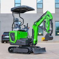 Mini-excavatrice compacte de 1,2 tonne, prix compétitif, mini-excavatrice hydraulique sur chenilles, moteur EPA, mini-excavatrice neuve