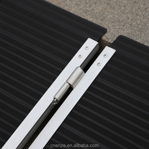 Rampa Plegable Portátil de Aluminio <span class=keywords><strong>para</strong></span> Sillas de Ruedas y Scooters de Movilidad, <span class=keywords><strong>para</strong></span> Escalones del Hogar y Umbral de Discapacitados, Venta al por Mayor - Product Image 5