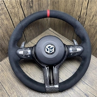 Volant de voiture en cuir en stock pour BMW F30 F10 F15 F36 F20 F22 F25 F32 M3 M5 E46 E60 E70 E90 E91 M Volant sport