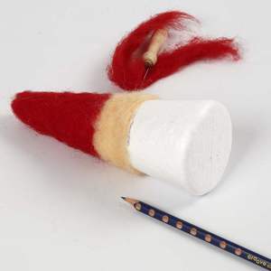 Cône de polystyrène pailleté pour arbres de noël, bricolage pour enfants cône de polymousse à tout moment cône de polystyrène pour une meilleure création meilleure vie 20CM/1 pièce - Product Image 3