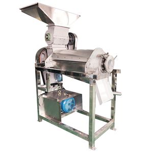 Extracteur de jus de fruits à froid en acier inoxydable grande capacité avec moteur haute efficacité pour usage industriel en usine de transformation de fruits - Product Image 6