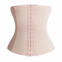 Faja colombiana, entrenador Abdominal de tres pechos, cinturón, entrenador de cintura, debajo del busto, corsés de látex, faja moldeadora de cuerpo de reloj de arena