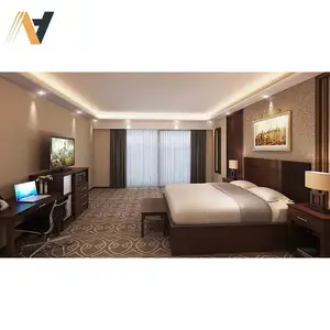 Hotel a 5 stelle JW Marriott set di mobili per camera da letto dell'hotel moderno di lusso mobili per hotel-fabbrica di mobili vietnamiti