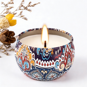 Caja de embalaje para velas, diseño personalizado de lujo para presentación de velas aromáticas de soja de marca. - Product Image 3