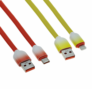 <span class=keywords><strong>C</strong></span>âbles de données en silicone PVC épais OD5.0 personnalisés de 1 m et 2 m, USB 2.0 vers Type <span class=keywords><strong>C</strong></span>, <span class=keywords><strong>c</strong></span>âble de charge rapide, connecteur USB <span class=keywords><strong>C</strong></span>, <span class=keywords><strong>c</strong></span>âble Android - Product Image 1